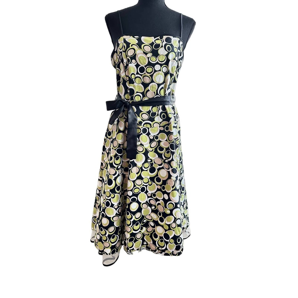 Another Thyme Spaghetti Strap Swing Dress Tulle Petticoat Sz. 12